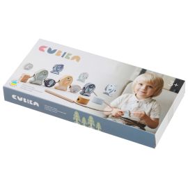 Joc de Indemanare din lemn, Cubika, Pestisori - Pastel