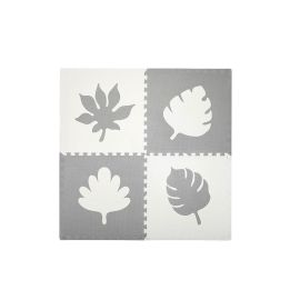 Covoras de joaca puzzle 120x120 cm Momi, Feli - Grey