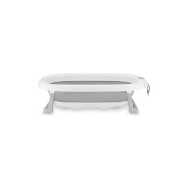 Cadita pliabila cu dop de scurgere, 0 Luni+,  Momi Nata – Grey