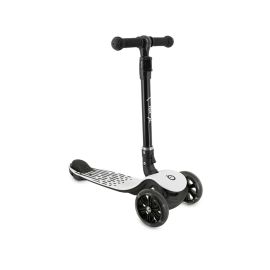 Trotineta pliabila cu roti LED pentru copii, 3 Ani+, MoMi San - Gri