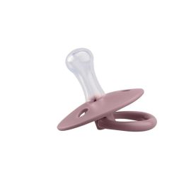 Suzeta din silicon cu cutie de depozitare, 0-6 Luni, Mombella Ciupercuta - Lavender Fog