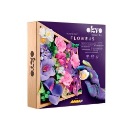 Set creatie Wood & Craft - Flowers, 21*21cm - Inspiration