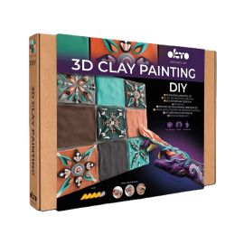 Set creativ de modelaj 3D OKTO Mudejar Fusion, Air Clay, 14 ani+