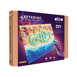 Set pictura 3D cu argila usoara, 30*40cm - Calm