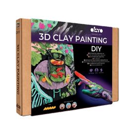 Set creativ de modelaj 3D OKTO The Little Goldfish, Air Clay, 14 ani+