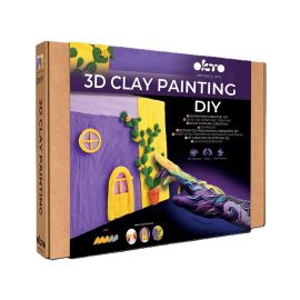 Set creativ de modelaj 3D OKTO Lavender Midday, Air Clay, 14 ani+