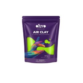 Air Clay pentru modelaj, 120 grame, Okto - Verde