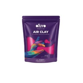 Air Clay pentru modelaj, 120 grame, Okto - Magenta