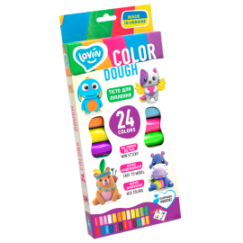 Set plastilina Lovin 24pcs*15gr - Shine&Aroma