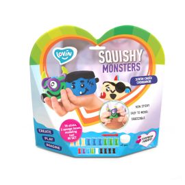Set Air Clay pentru modelaj Lovin - 18 culori - Squishy Monsters
