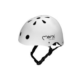 Casca bicicleta copii, Momi - White Matt