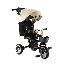 Tricicleta Multifunctionala 3 in 1 cu scaun reversibil, Momi ivi - Beige