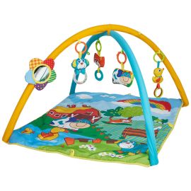 Salteluta de joaca patrata ferma vesela Kidscare