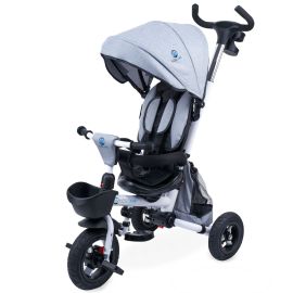 Tricicleta pliabila cu scaun rotativ Davos gri KidsCare