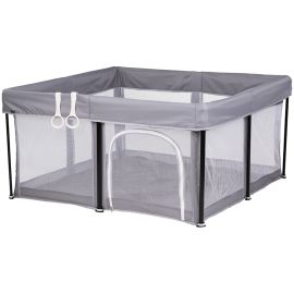 Tarc de joaca Chipolino Vibe 120x120 cm grey