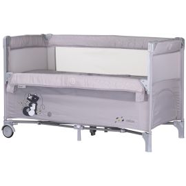 Patut pliabil Chipolino Relax cloud cu laterala culisanta