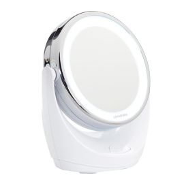Oglinda cosmetica iluminata LED cu marire de 10 X Lanaform