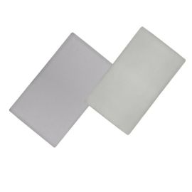 Set cearceafuri cu elastic, Lionelo, Pentru patuturi 120 x 60 cm, Pentru saltele de max. 10 cm inaltime, Din bambus, Usor de spalat, 30 grade, Fara calcare, Ecologic, Alb/Gri