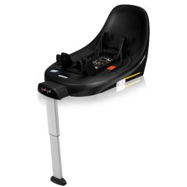 Baza scaun auto i-Size, Lionelo, Moxie, Rotativa 360, Cu isofix si picior stabilizator, Cu indicatori pentru instalare corecta, Negru