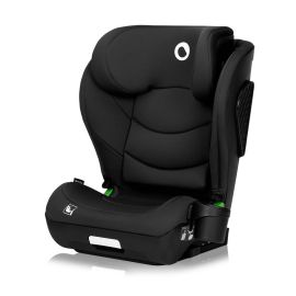 Scaun auto i-Size, Lionelo, Neal, Spatar reglabil in 4 pozitii, Tetiera in 10 pozitii, Suport sticla inclus, 15-36 Kg, 100-150 cm, Cu Isofix, Conform ECE R129, Negru