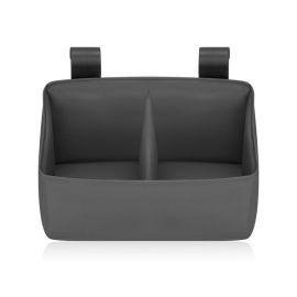 Organizator multifunctional, Lionelo, Sidepocket S, 26x12x15 cm, 2 compartimente, Universal, Constructie ranforsata, Gri