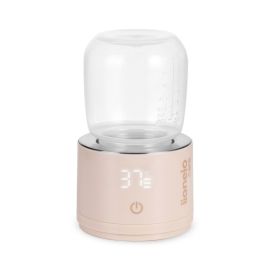 Incalzitor portabil, Lionelo, ThermUp Swift, Portabil, Incalzire in 3 minute, Mentinerea temperaturii, 60 W, USB-C, 4 setari de temperatura: 37-50°C, Recipient 180 ml inclus, Rose Gold