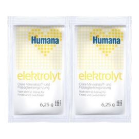 Humana Elektrolyt banane de la 1 an folie cu 2 plicuri * 6,25 g