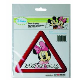 Stiker baby la bord Minnie Mouse Hits4Kids Kaufmann