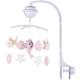 Carusel muzical pentru patut cu proiector Chipolino Mermaid