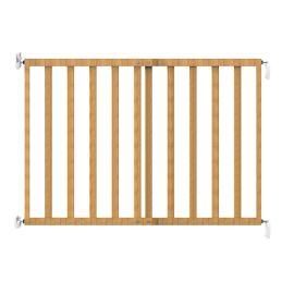 Poarta de siguranta extensibila Noma, 64 – 100 cm, lemn natur, N93729