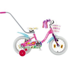 Bicicleta Copii Polar 2024 Summer - 14 Inch, Roz-Albastru