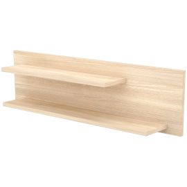 Raft dublu de perete Hubners Eva 100 cm natur