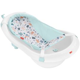 Cadita de baie pentru copii Fisher Price 4 in 1 Sling and Seat Tub blue