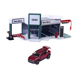 Set de joaca Majorette Dacia Showroom cu o masinuta