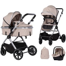 Carucior Chipolino Pearl 3 in 1 latte