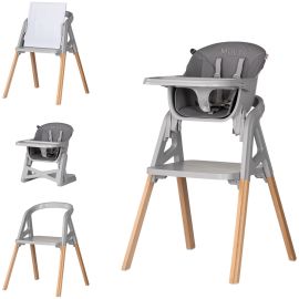 Scaun de masa Chipolino Multi 4 in 1 charcoal