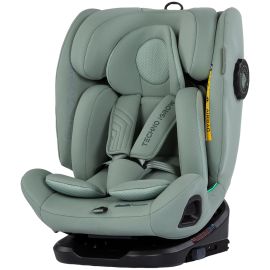 Scaun auto Chipolino Techno iGrow I-Size 40-150 cm cu sistem Isofix si sezut rotativ matcha