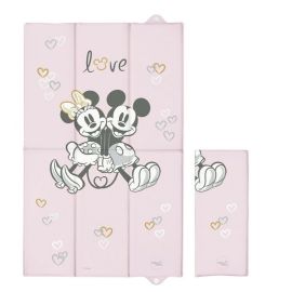 Saltea de infasat, Ceba Baby, Disney, Pliabila, 50 x 80 cm, Minnie & Mickey Pink