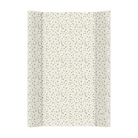 Saltea de infasat, Ceba Baby, Moale, Profilata, 50x70 cm, Pentru comode si masute de infasat, Fara BPA, Impermeabila, 0 luni+, Basic Spots