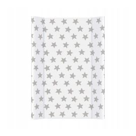 Saltea de infasat, Ceba Baby, Cu Intaritura, 70x50 cm, Grey Stars