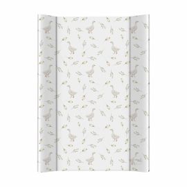 Saltea de infasat, Ceba Baby, Basic, 50x70 cm, Cu intaritura, Pentru comode, masute de infasat si patuturi, Fara BPA, 0 luni+, Goose