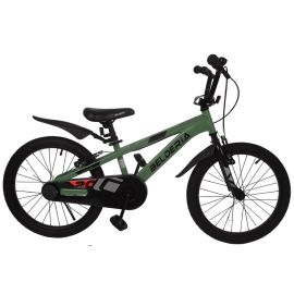 Bicicleta pentru copii 8-12 ani Belderia Cross, roti 20 inch, frane V-Brake, verde