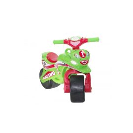 Motocicleta de impins MyKids Racing 0139/5 Verde/Rosu