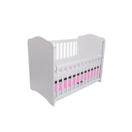 Patut VESSANTI Como culisant cu sertar - Alb cu Roz