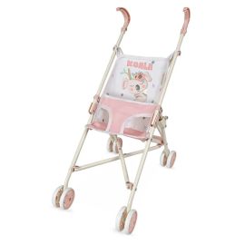 Carucior tip umbrela pentru papusi, compact si practic, colectia Koala, Roz