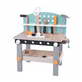 Banc de lucru din lemn 32 piese Ecotoys