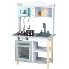 Bucatarie Ecotoys 7256A  + set accesorii - gri