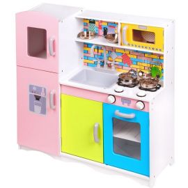Bucatarie Colorata Ecotoys TK038 + set accesorii 