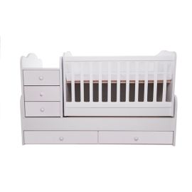 Patut transformabil VESSANTI Touring - Alb