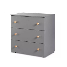 Comoda de infasat Klups PAULINE Graphite Natur